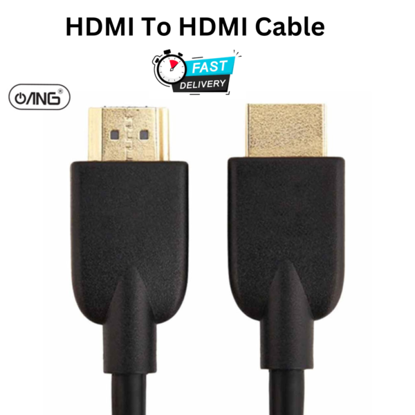 HDMI to HDMI Cable – High-Speed Multimedia Interface