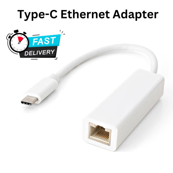 Type-C Ethernet Adapter – High-Speed Wired Connectivity