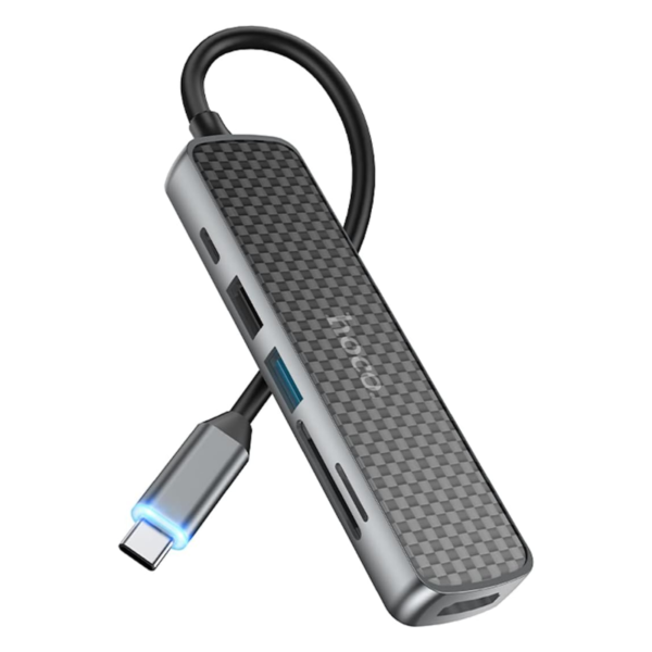 HOCO "HB24 Easy Display Type-C Multifunction Adapter – Ultimate Connectivity S - Image 3