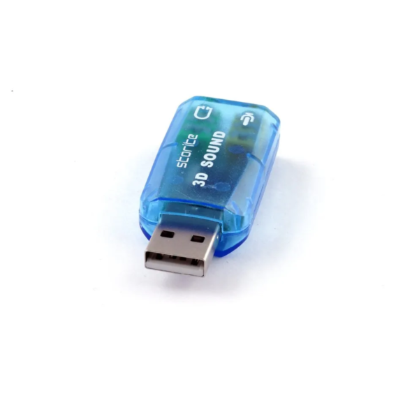 USB 2.0 to 3D Audio Sound Card Adapter - Image 2