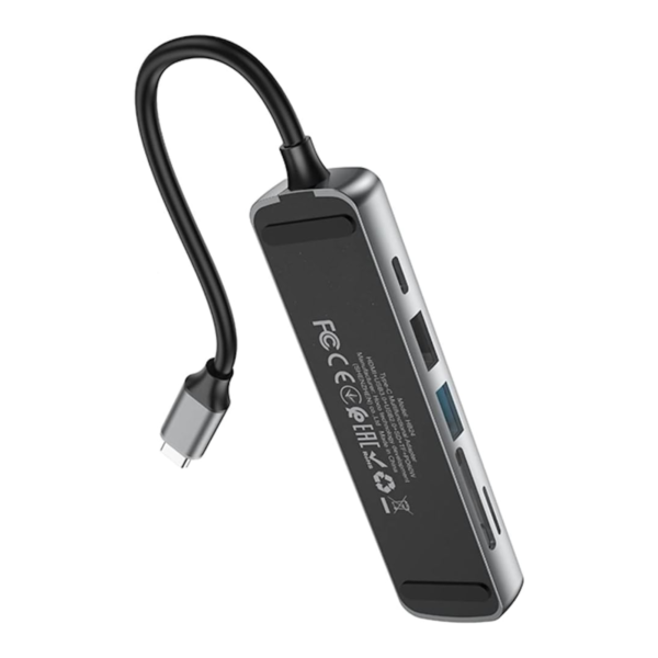 HOCO "HB24 Easy Display Type-C Multifunction Adapter – Ultimate Connectivity S - Image 5