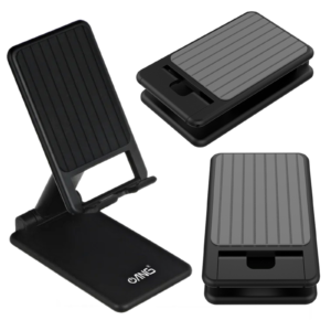 ANG JHD-412 Foldable Phone Holder Stand – Black