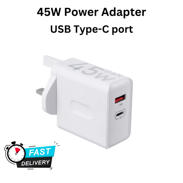 ANG 45W USB-C Fast Charger – Super Fast Charging, Safe & Smart Power!