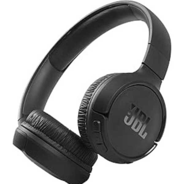 JBL Tune 510BT Wireless Bluetooth On-Ear Headphones – 40hr Battery Life – Black