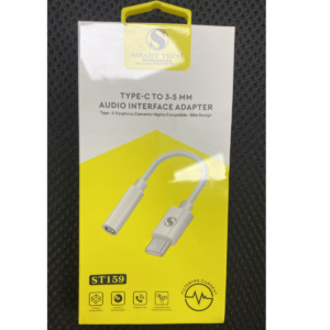SMART TECH ST159 Adapter | Wide Compatibility | Noise-Free Sound | Durable
