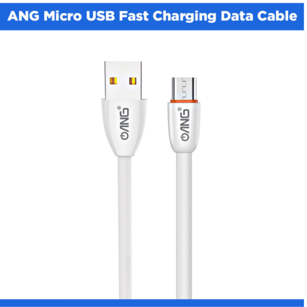 ANG Micro USB Fast Charging Data Cable 2M – High-Speed Sync & Charging Cable for