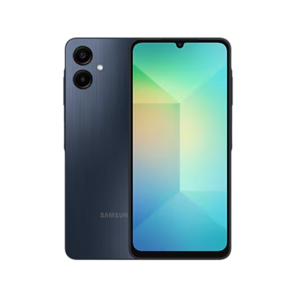 Samsung Galaxy A06 Black Smartphone – 4GB RAM, 64GB Storage, 6.5” Display, Dual